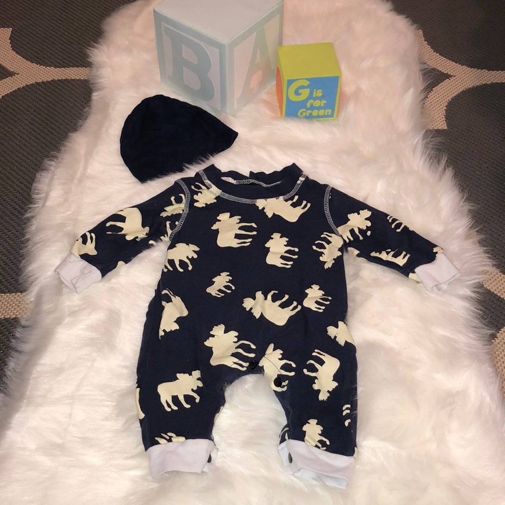 👶🏻💙 Don’t Moose w Me! Onsie 🦌
